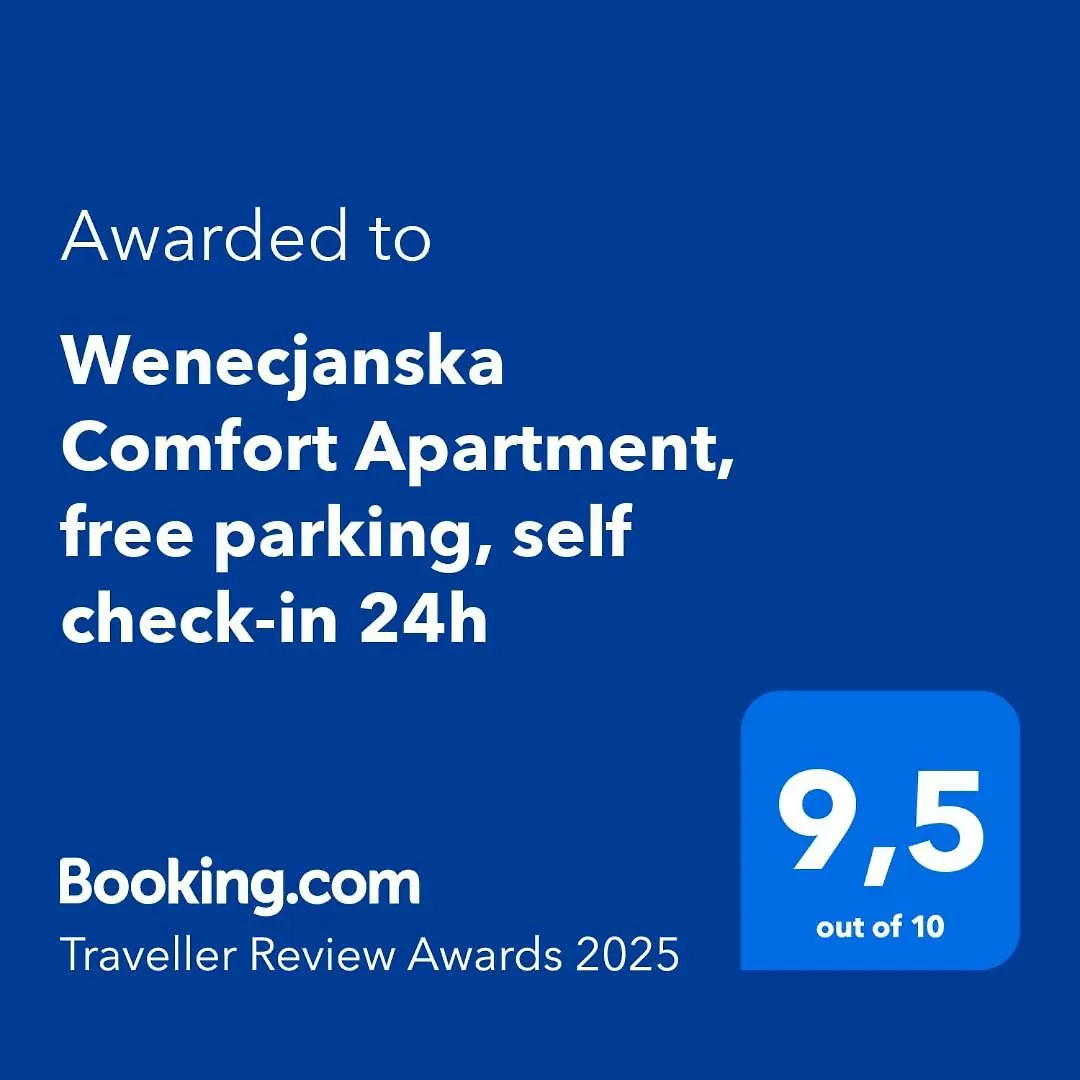 Wenecjanska Comfort Apartment, Free Parking, Self Check-In 24H 波兹南 公寓